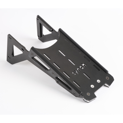 Studio shot of Synch rear rack on white background